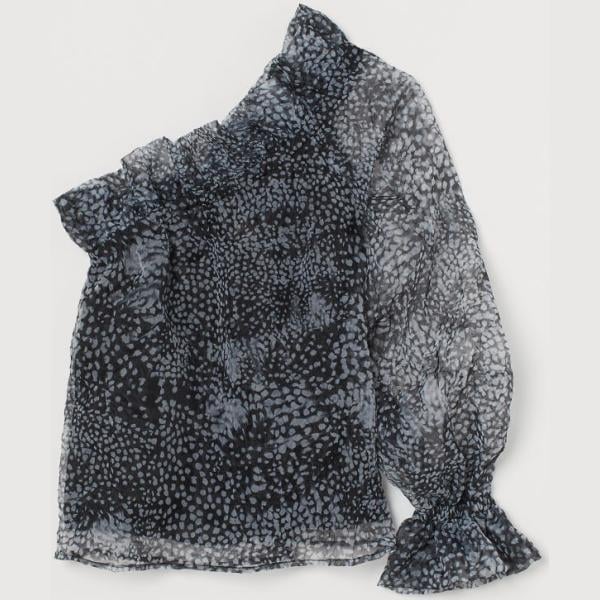 camicie H & M grigio