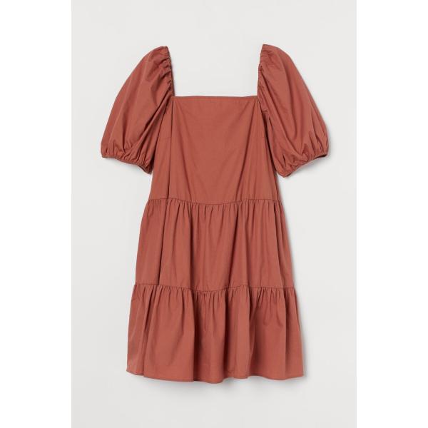 vestiti corti H & M marrone