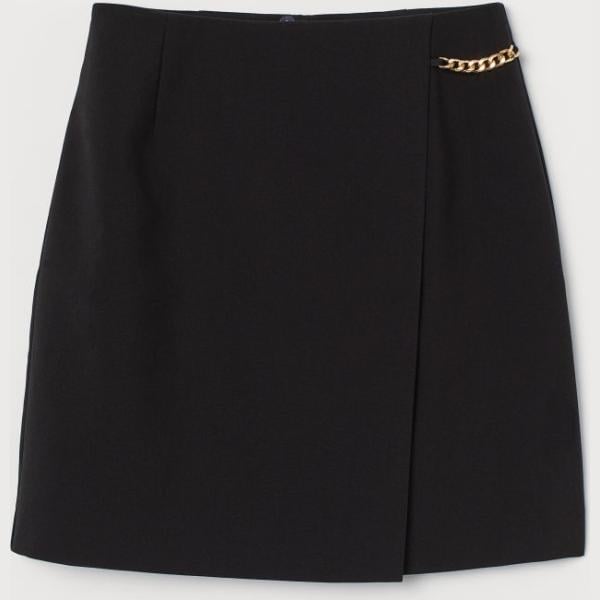 minigonne H & M nero
