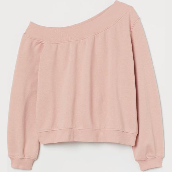 felpe H & M rosa