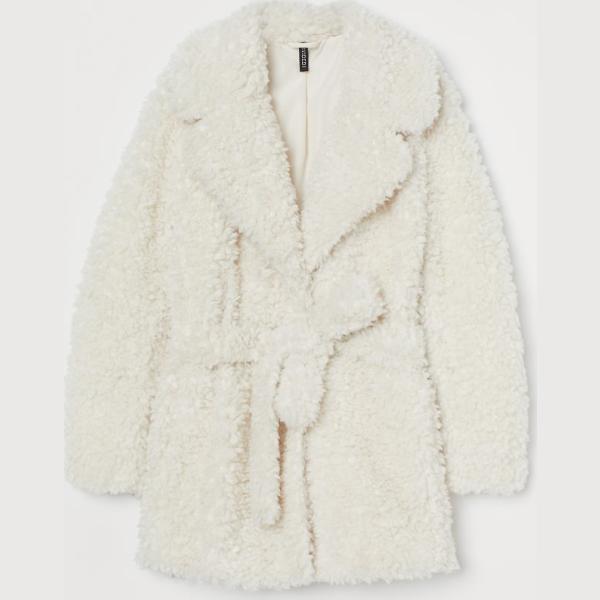 cappotti H & M bianco
