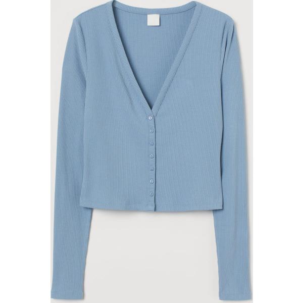 cardigans H & M blu