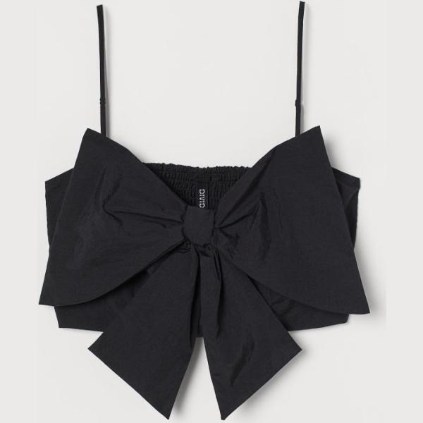 top H & M nero