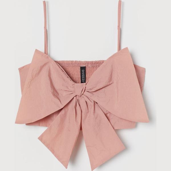 top H & M rosa
