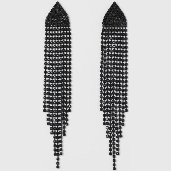 orecchini H & M nero