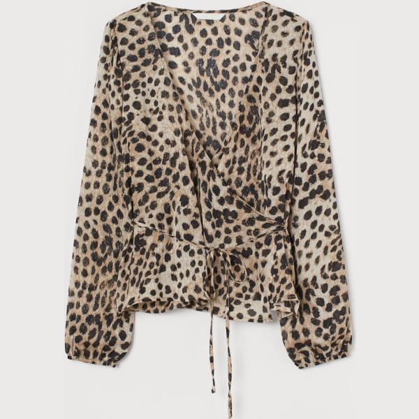 camicie H & M marrone