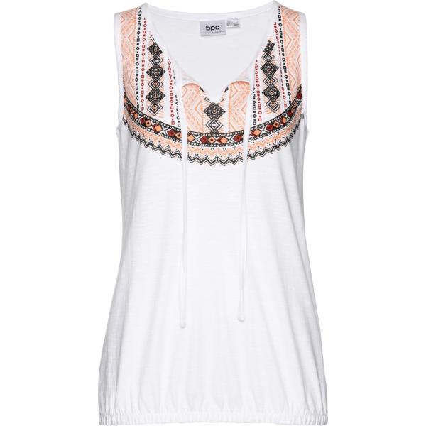 camiseta Bpc bonprix collection blanco