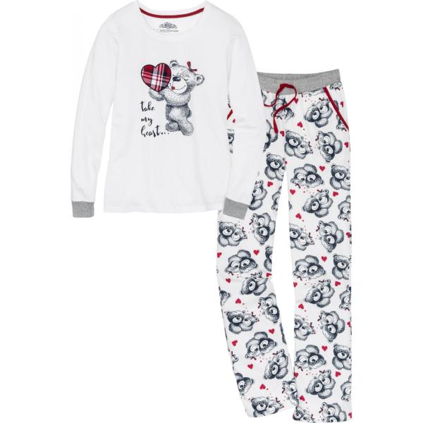 pijama bonprix blanco