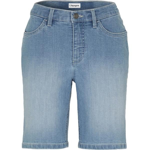 Bermudas mujer sky blue poliéster bonprix
