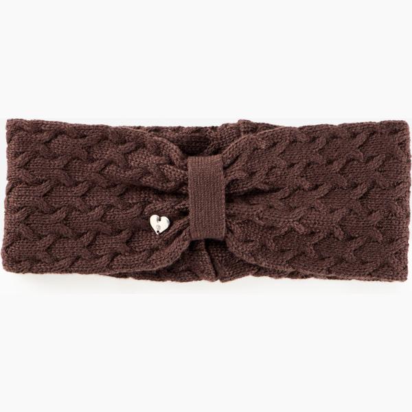 Diadema mujer marrón oscuro viscosa bonprix