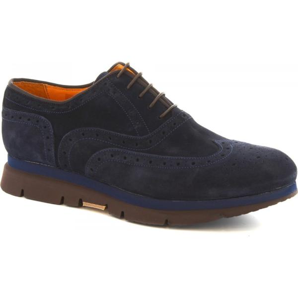 scarpe stringate Leonardo nero