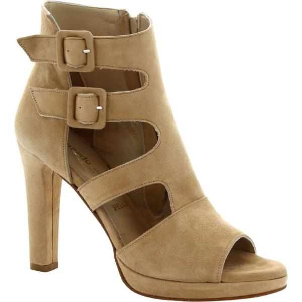 sandali in pelle Leonardo marrone