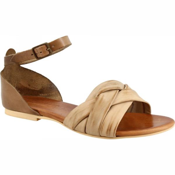 sandali in pelle Leonardo marrone