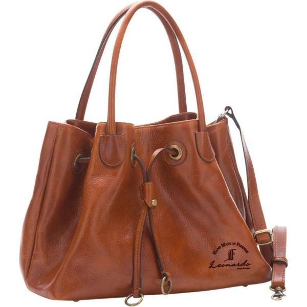 borse a mano Leonardo Italian Fashion marrone