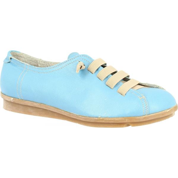 scarpe stringate Leonardo blu