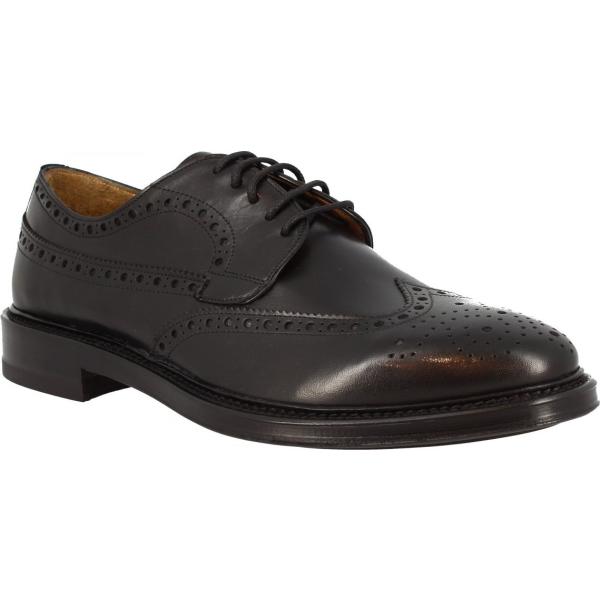 scarpe stringate Leonardo grigio