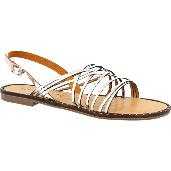 sandali in pelle Leonardo multicolore