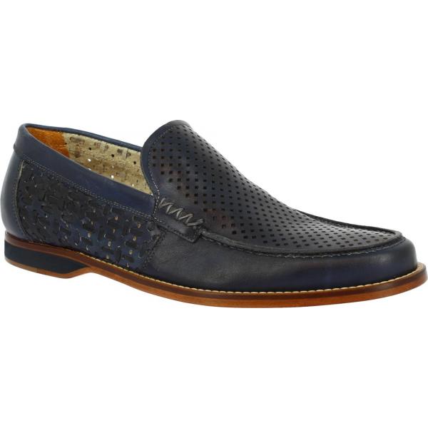 scarpe stringate Leonardo nero