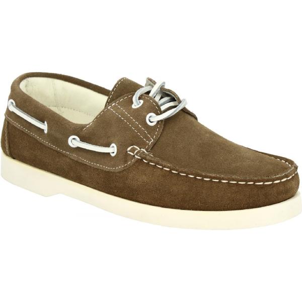 scarpe stringate Leonardo marrone