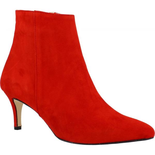 stivaletti Leonardo rosso