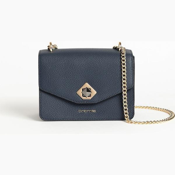 borse a tracolla Cromia blu con stampe