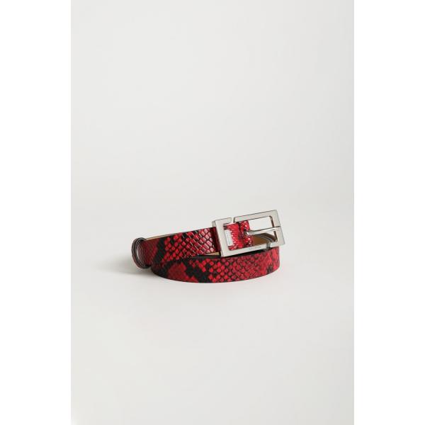 cinture Cromia rosso con stampe