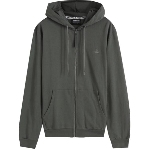 felpe con cappuccio Freddy grigio