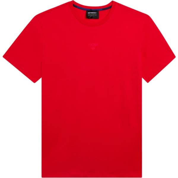 t-shirt Freddy rosso con stampe