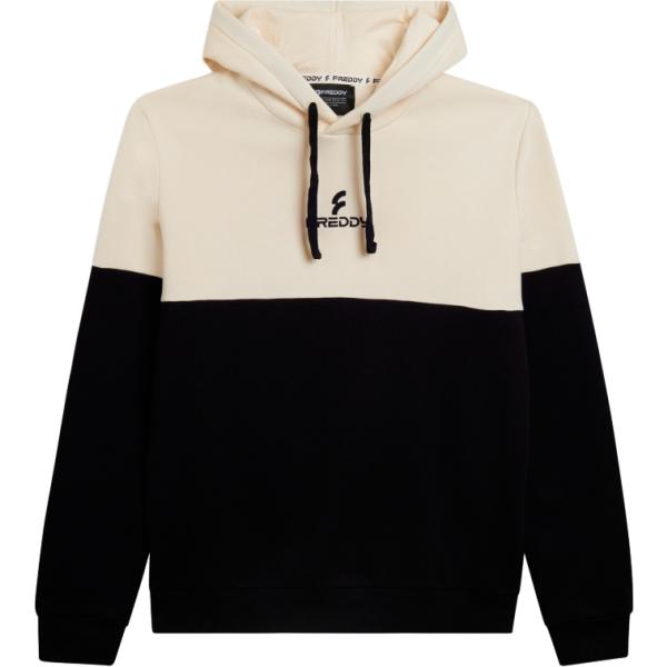 felpe con cappuccio Freddy nero