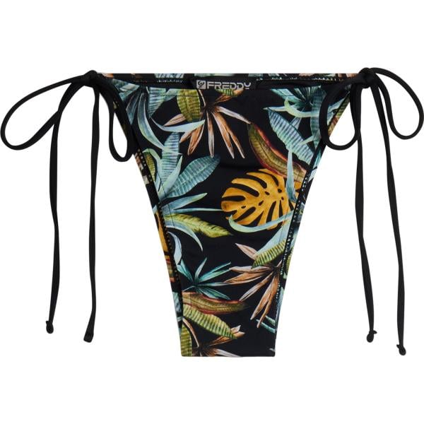 bikini Freddy nero con stampe