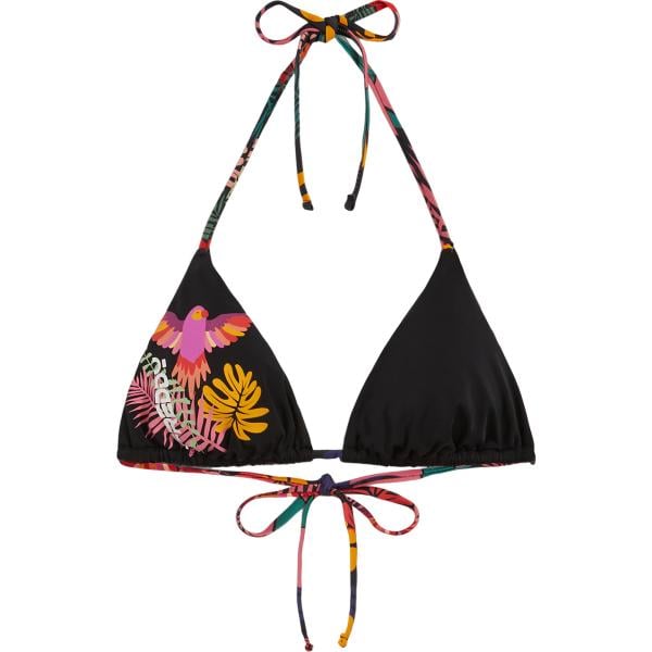 bikini Freddy nero a fiori