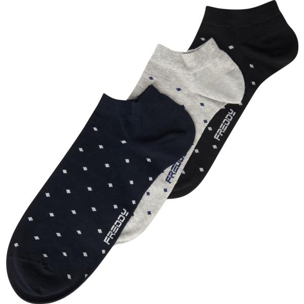 calzini Freddy blu a pois