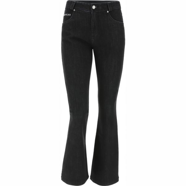 jeans a zampa Freddy nero