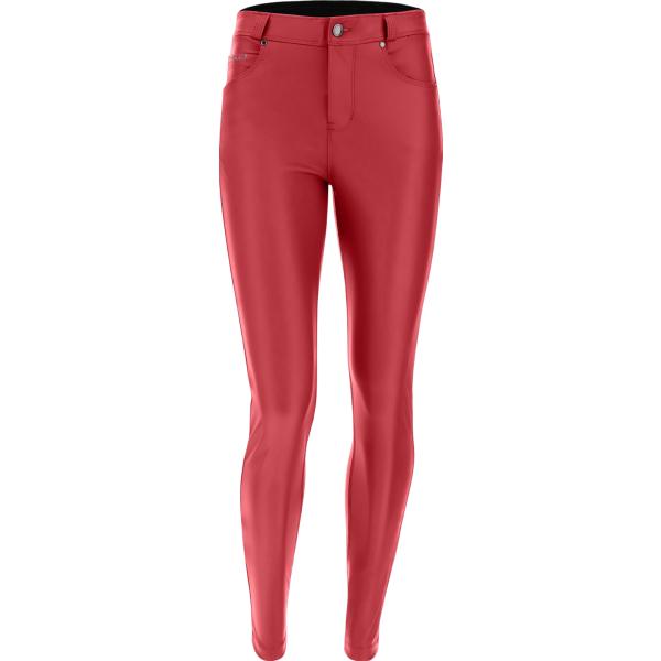 pantaloni skinny Freddy rosso