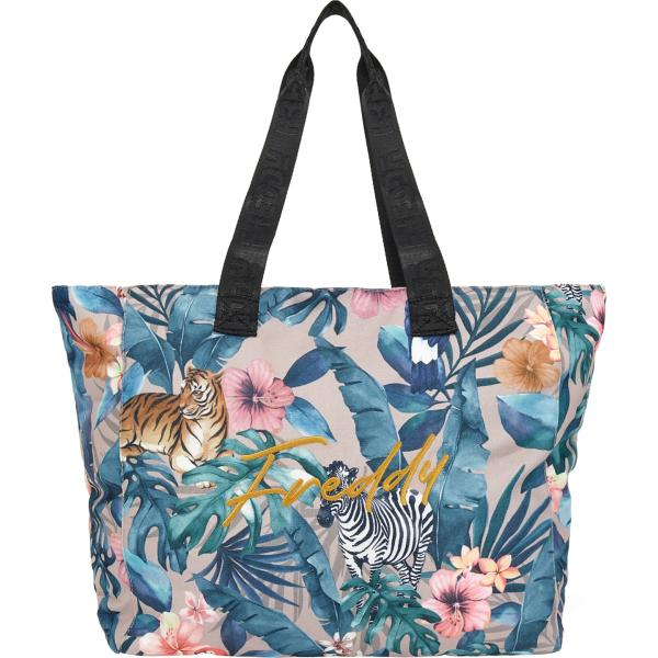 borse tote Freddy multicolore a fiori