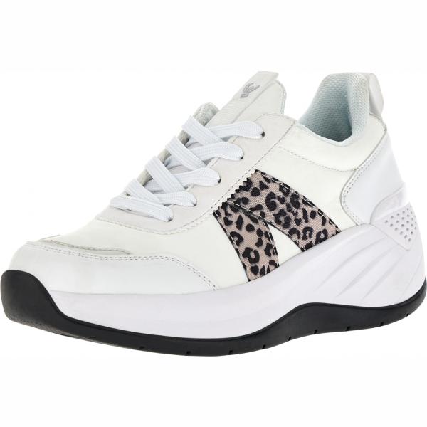 sneakers Freddy bianco animalier