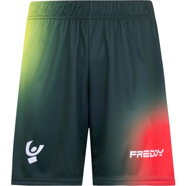 pantaloni corti Freddy nero con stampe