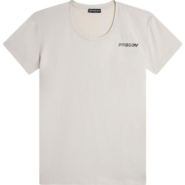t-shirt Freddy bianco