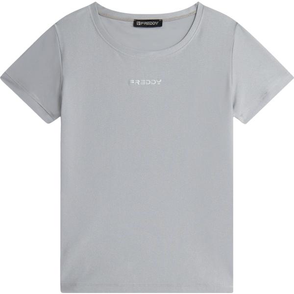 t-shirt sportive Freddy grigio