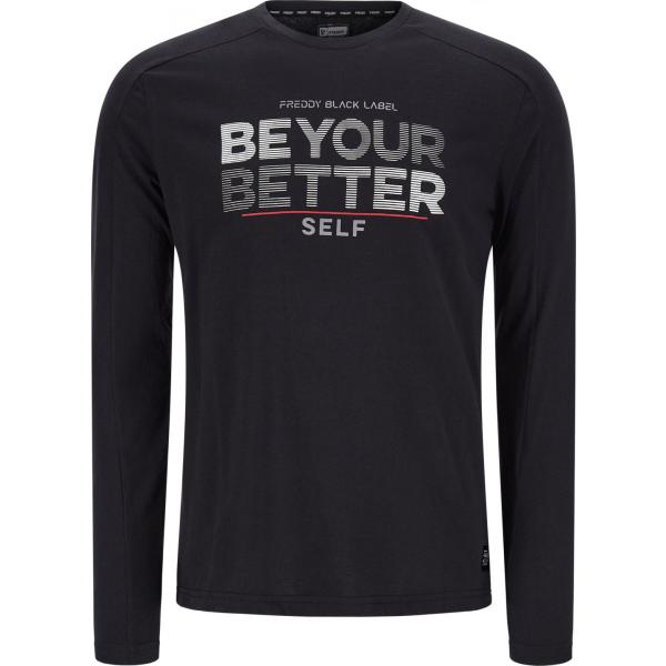 t-shirt Freddy nero con stampe