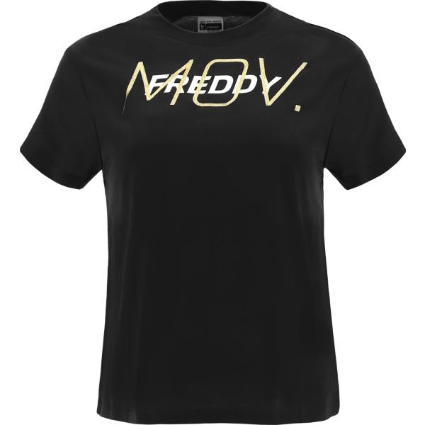 t-shirt Freddy nero con stampe