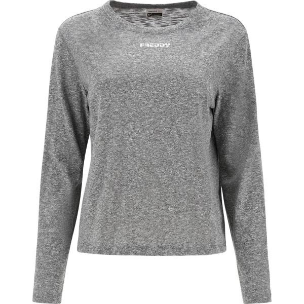 felpe Freddy grigio con stampe