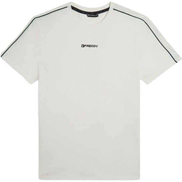 t-shirt sportive Freddy bianco
