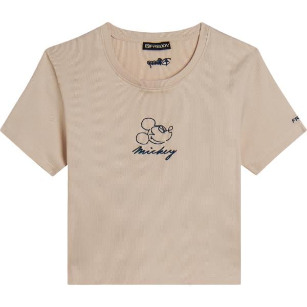 t-shirt Freddy marrone