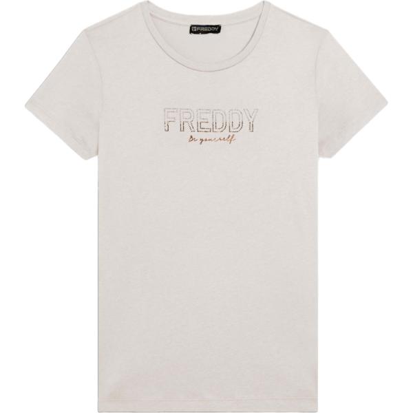 t-shirt Freddy bianco