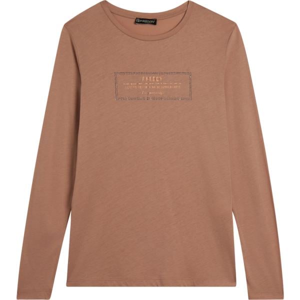 t-shirt Freddy marrone