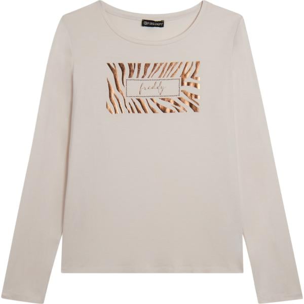 t-shirt Freddy bianco