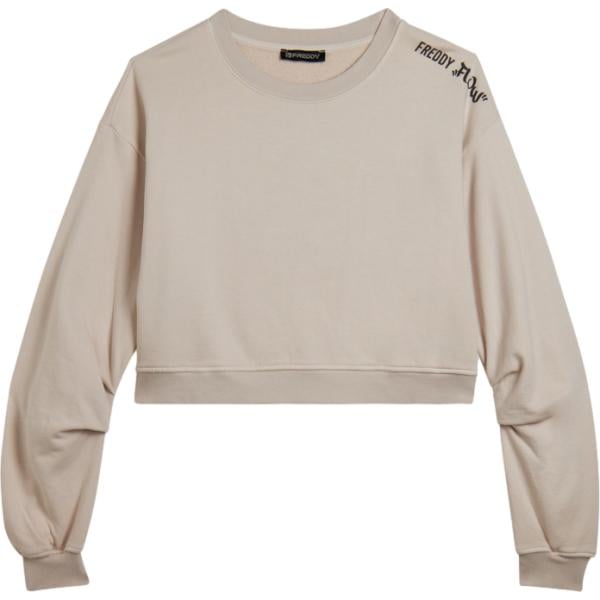 felpe Freddy grigio con stampe