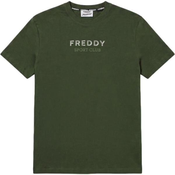 t-shirt Freddy verde con stampe