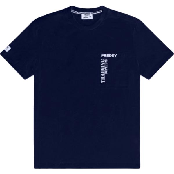 t-shirt Freddy blu